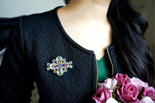 Brooch for winter jackets & coats shop online India divuscreations