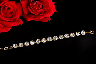 Bracelet made with Swarovski crystals divuscreations shop online