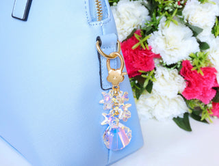 Divus Bag charms made from Swarovski crystals