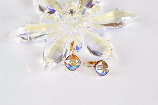 Earrings made with Swarovski Crystals divuscreations