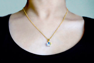 Swarovski earrings and necklace set online from Divus