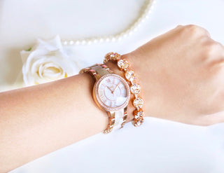 rose gold bracelet at divuscreations.com 