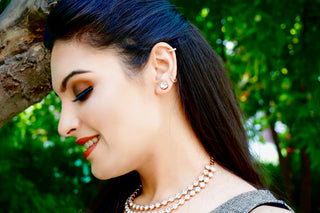 Office wear earrings from DIVUS