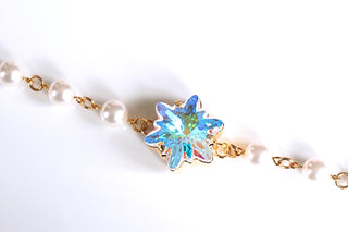 Stargazer bracelet made with Swarovski crystals 